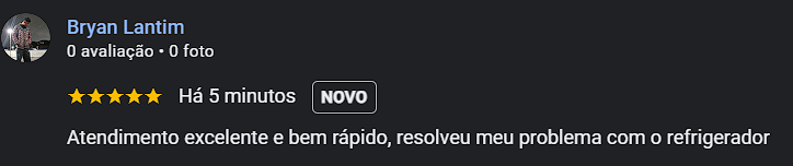 Depoimento de empresa Bryan sobre higienização de ar condicionado Thermodinâmica Curitiba